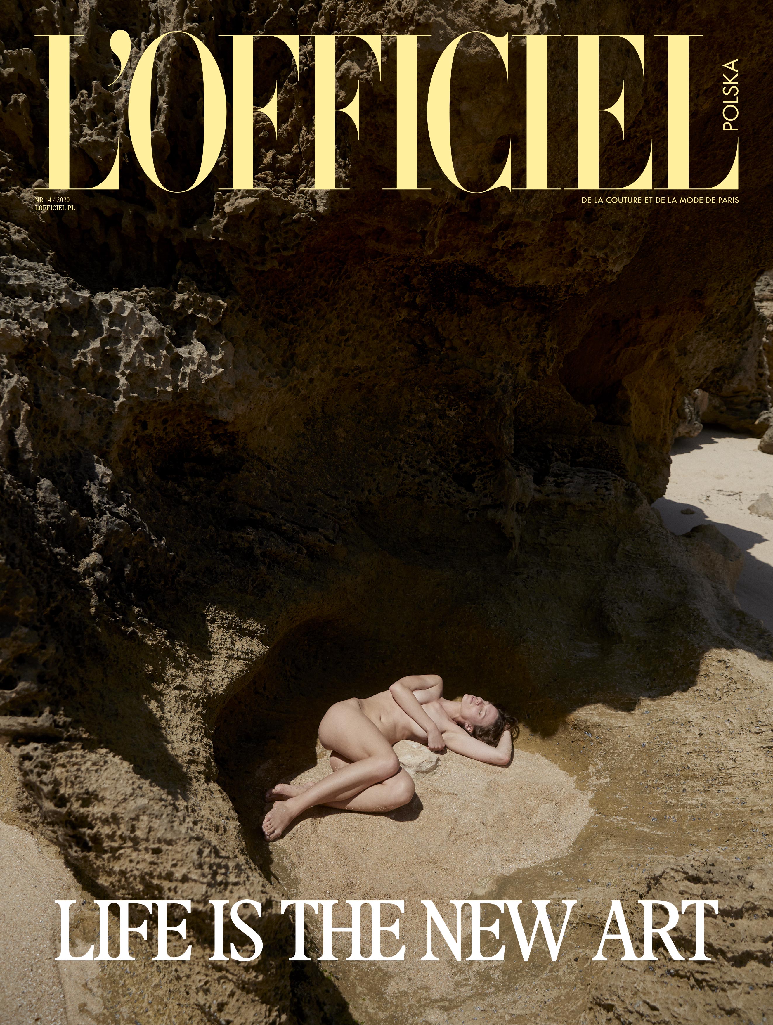 L'Officiel Poland July 2020 Cover Claire Collins